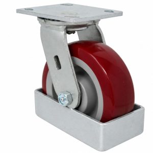 4" Rueda Loca Poliuretano Bloqueo Direccional 27PP40JM04174Y